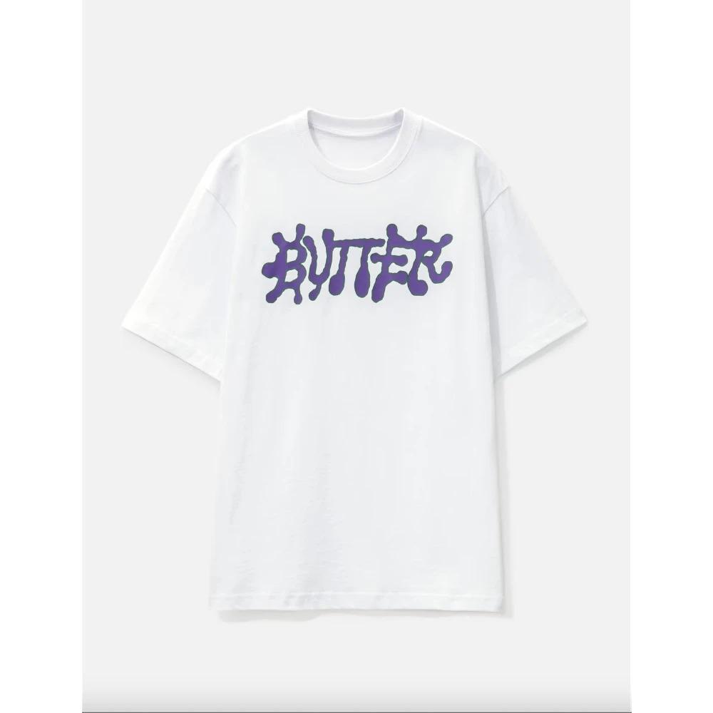 Butter Goods Официальный сайт Fugees Люксовый бренд Sexmachine Мужская футболка Спортивная рубашка Мужская мужская одежда Хлопковые футболки Топы XXXXL