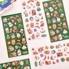 Cute Small Sticker for Kids & Adults, Reusable Tiny Sticker for Scrapbooking 3D Puffier Sticker Sheet Decorative Sticker