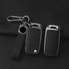 Zinc Alloy Leather Car Key Case For Volkswagen Polo Passat Tiguan B5 B6 B7 Lavida Beetle Scirocco Golf 4 5 6 Mk6 Jetta Key Fob