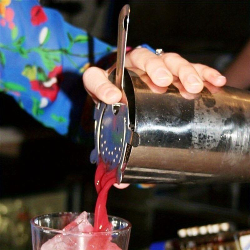 Stainless Steel Ice Filter Rod Screen for Cocktail Making Foaming Tool Ice Filter Wholesale Kitchen Bar Accessories