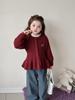 2025 New Korean Style Cartoon Knit Cardigan for Girls - Fashionable Spring & Autumn Outerwear