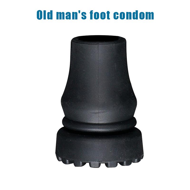 6Pcs Trekking Sticks Protector Cap Tip Non-Slip Hiking Stick Replacement Tips Buffer Lightweight For Climbing Hiking