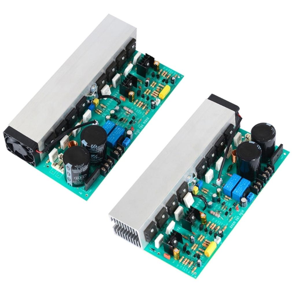 Professional High Power Amplifier Board 800W Mono Dual AC24-45V 2SA1943 2SC5200 Finished Right Left Audio Amp Board