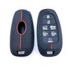 7 Buttons Silicone Car Key Cover For Hyundai Santa Fe Tucson  Nexo Nx4 Atos Solaris Prime  Auto Shell Fob Case Keyshell