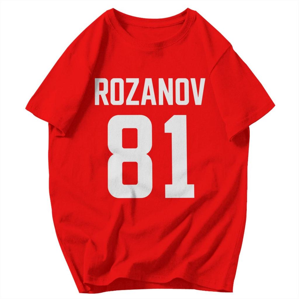 Men T Shirt Rozanov Jersey Number 81 Heated Rivalry Gifts Y2K Graphic Customized Unisex Clothes T Shirts