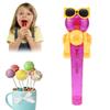 Lollipop Holder Toy Dinosaur Shape Lollipop Case Novelty Eat Lollipop Robot Toy Fun Lollipop Holder Gift for Kids Children