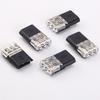 24/40Pcs 3-Pin Solderless Wire Connectors with Locking RGB LED Strips Light Wire Quick Connector No Stripping 18-22AWG Wire Plug-in Connector