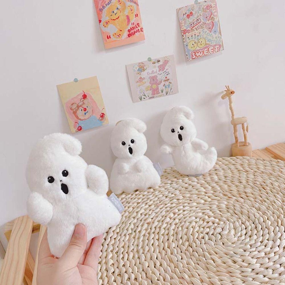 

Halloween Ghost Halloween White Ghost Keychain Hanging Plush Ghost Keychain Children Gift