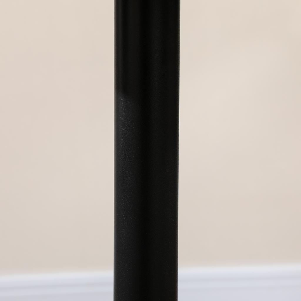 Mesa de Comedor Minimalista para Dos Personas 75H x diámetro 70cm - Negra