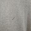TOWNCRAFT 70s Vintage Short Sleeve Ringer Plain T-shirt L Gray Men's Used