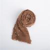 Newborn Photography Props Pearl Swaddling Clothes Baby Cotton Knitted Headband Hat Blanket
