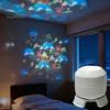 Projector Lamp for Bedroom Star Night Light with 360 Degree Rotating, Ocean Mood Bedroom, Compact LED Kids Adjustable Focus Dimming Wall Projection