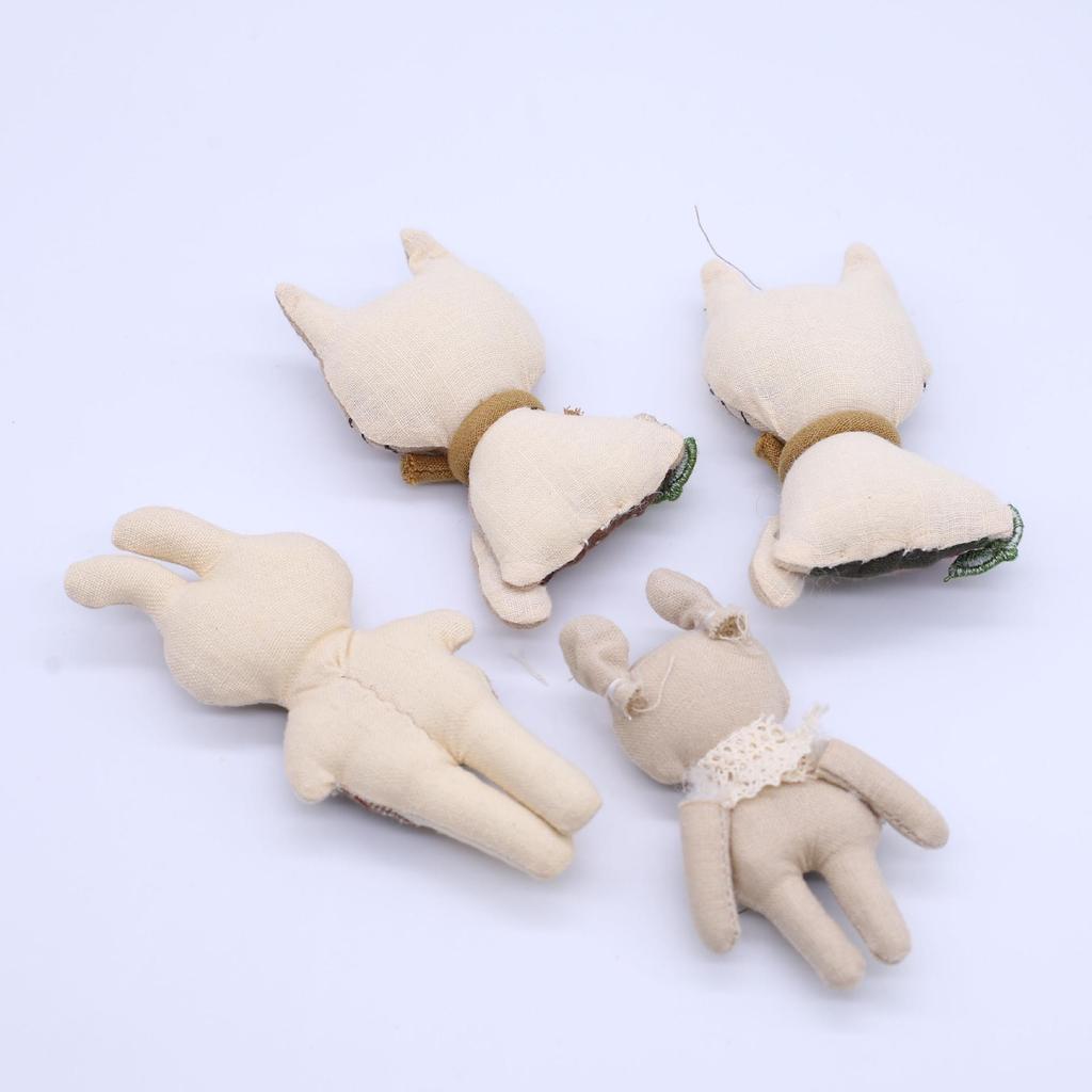 Cartoon Cat & Rabbit DIY Ornament Accessories - Shoes, Socks, Hats, Bags, Clothing Materials