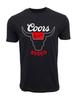 Coors Banquet Rodeo Official Black Bull T Shirt