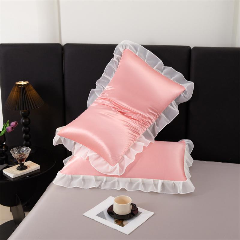100% Silk Pillowcase Pillow Cover Silky Satin Hair Beauty Pillowcase Comfortable Pillow Case Household Decor Pillow Covers