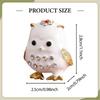 Jewelry Box Owl Trinket Collectible Desktop for Women Organizer Figurine Charms