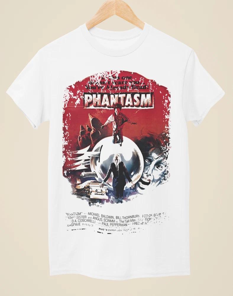 Phantasm Movie Poster Inspired Unisex White TShirt S