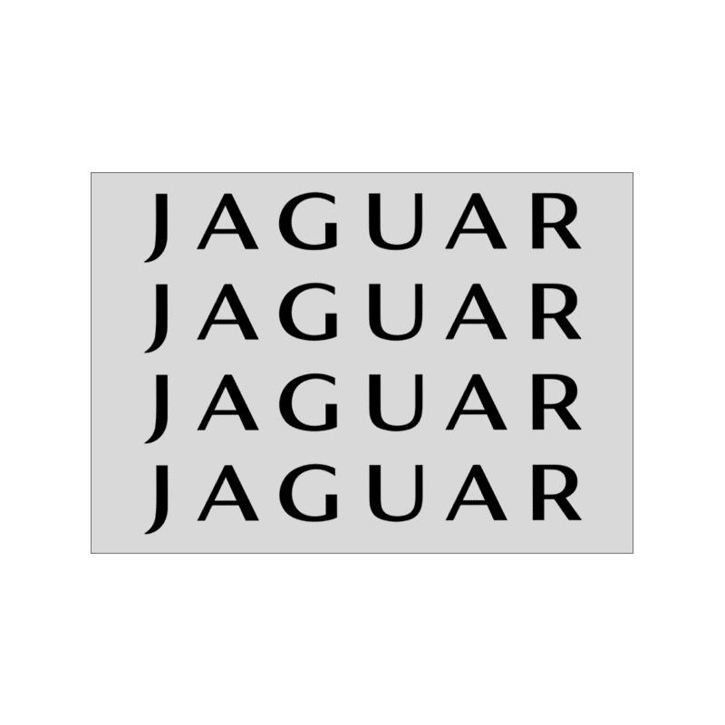 

4Pcs Car Door Handle Stickers Tire Rear View Mirror Decals Decoration For Jaguar-XE XJ X-TYPE F-PACE I-PACE E-PACE F-PACE S-TYPE C-TYPE C- X75 E-TYPE чорний