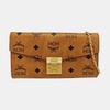 [Pre-Owned] Patricia Visetos Compact Lightweight Vintage Monogram Coated Canvas Envelope Chain Shoulder Bag Large - Very Good #11I9WRH
