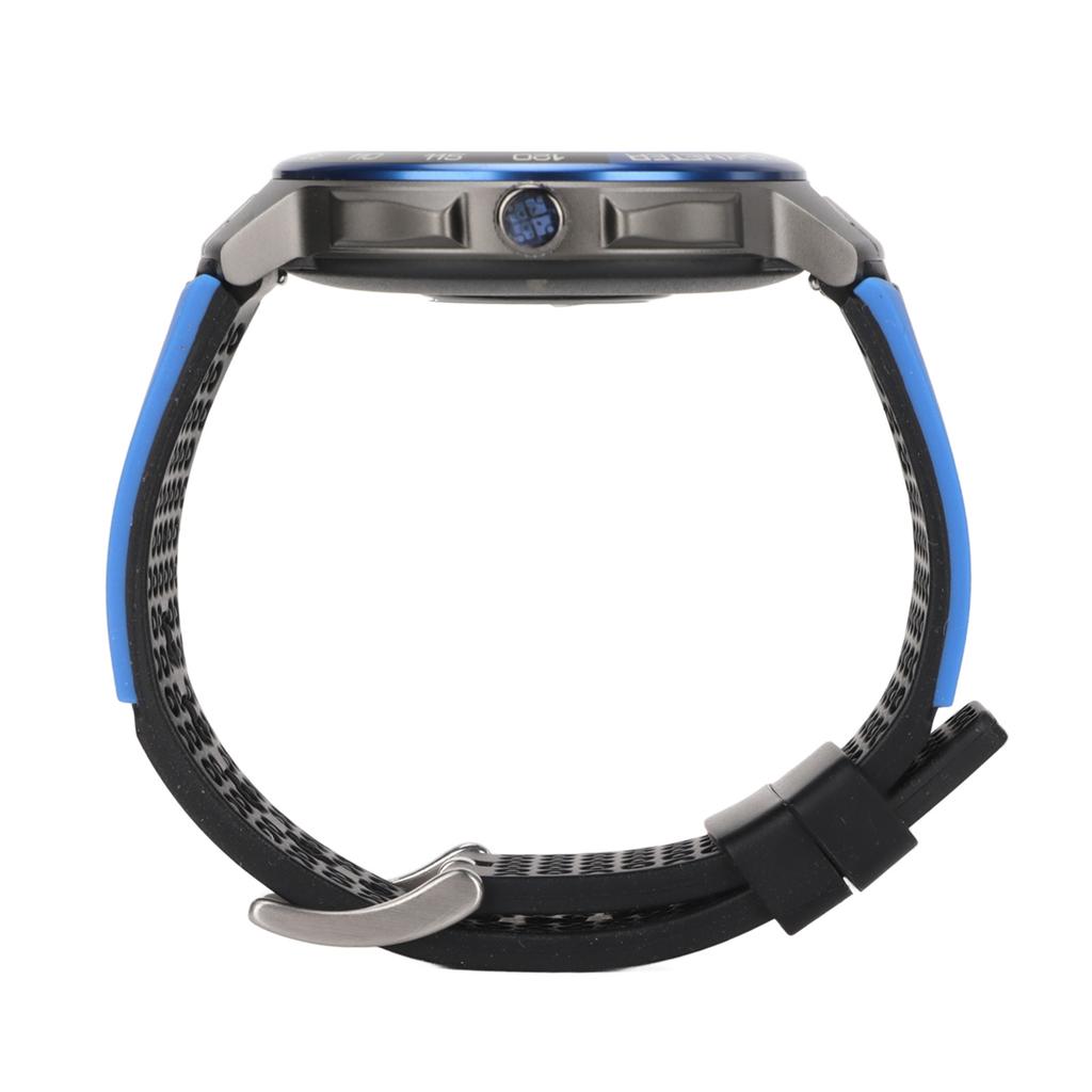 E15 Rundes Smart-Armband Sport-Tracking Fitness-Uhr Schrittzähler Schlafmonitor mit 1,28 Zoll IPS