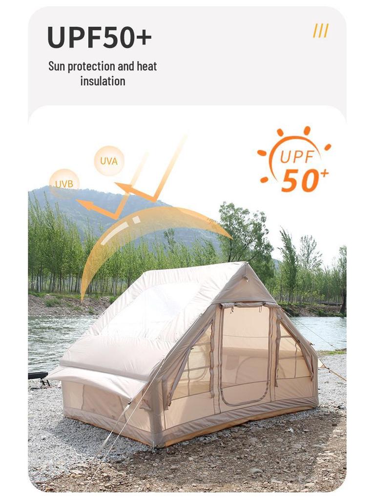 6.3 sqm Home Use Automatic Inflatable Tent, Oxford Cloth for Camping
