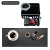 Bar Mat Rubber Coffee Bar Mats Anti-slip PVC Cup Mat Waterproof Heat Resistant Drain Mat for Bar Cafe Barista Cocktail Bartender Cup Holders 5