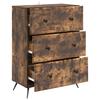 Drawer Cabinet Smoked Oak 66 x 34.5 x 90 cm