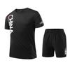 2020 Summer Quick-Dry Men's & Women's Casual Sports Set: Short-Sleeve T-Shirt & Shorts for Fitness, Coaching, & Basketball