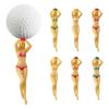 Bikini Beauty Plastic Golf Tee, Swimsuit Women Golf Ball Holder, Golf Training Aid Tee for Indoor Outdoor Driving Range