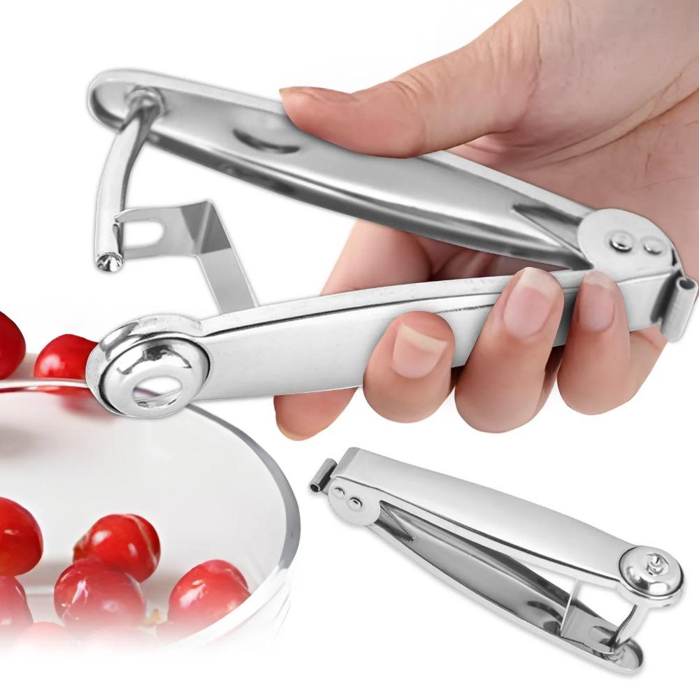 Upgrade Haushalt Verdickter Edelstahl Kernentferner 304 Edelstahl O Live Entkerner Werkzeug Pflaumenentkerner Küchenhelfer