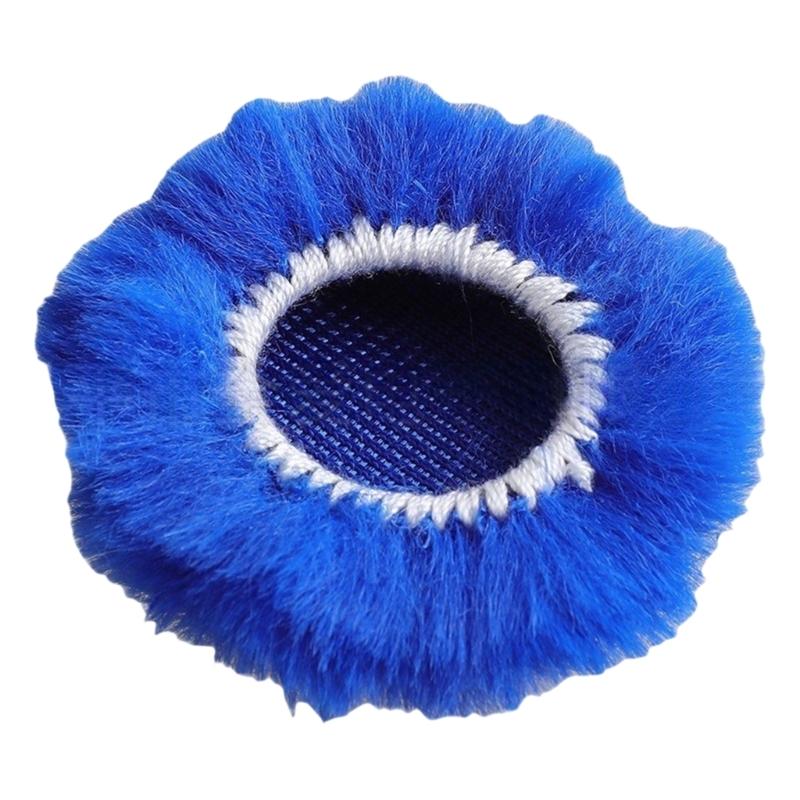 Wireless Lavaliers Mics Windproof Furry Cover Windmuff for Q8 Mics Acoustics Filter For 83%Noise Reductions Washable Design