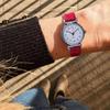 Simple Women Small Round Dial Arabic Numbers Analog Quartz Wrist Watch Gift