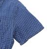 RRL Indigo Linen Open-Collar Work Shirt, Men's, Blue, Size M tops M blueUsed