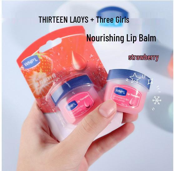 WNPL Hydrating Lip Balm: Moisturizing Mask for Repairing Lip Lines, with Lip Oil and Gloss for Men and Women.
