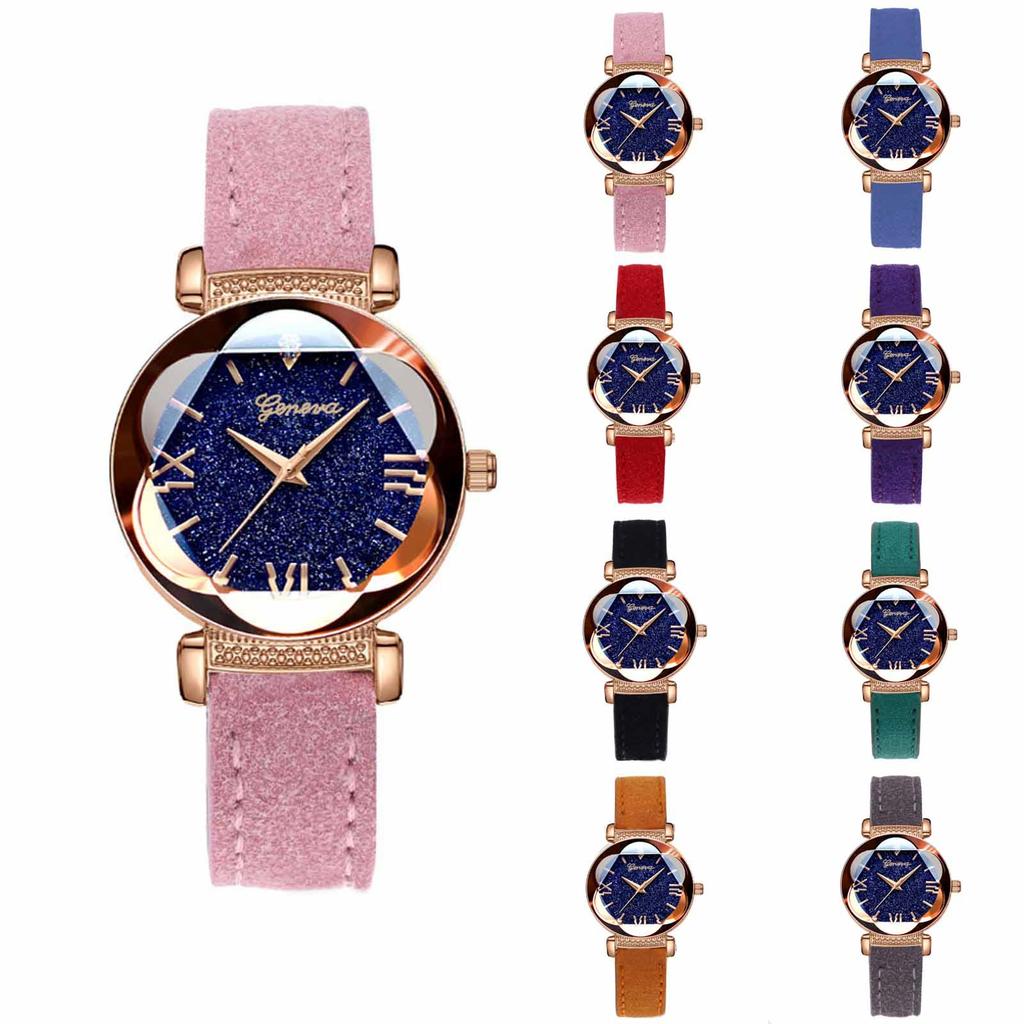 Women Fashion Leather Watch