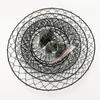 Foldable Triple Fold Fruit Basket Nordic Snacks Storage Basket  Desk Decoration
