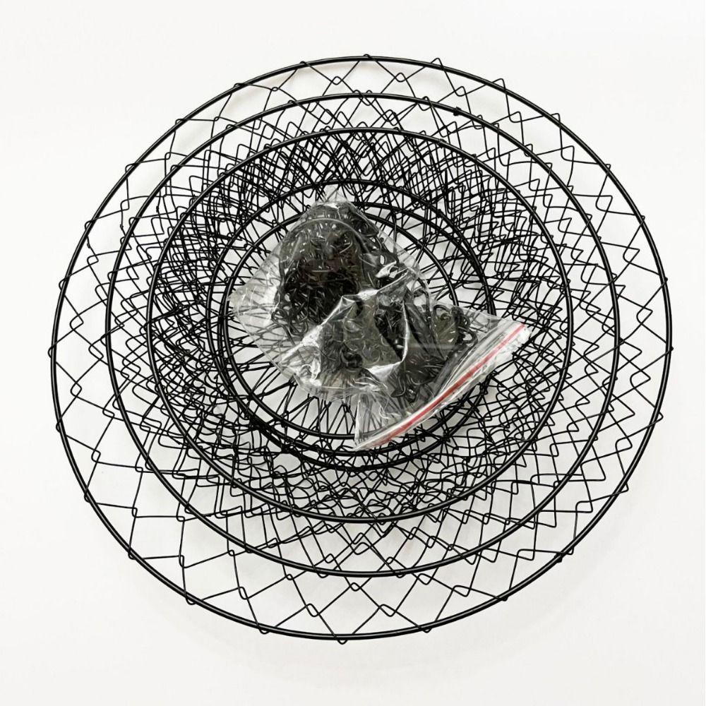 Foldable Triple Fold Fruit Basket Nordic Snacks Storage Basket  Desk Decoration