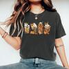 Magic Halloween TShirt Vintage Fall Coffee T Shirt Pumpkin Spice Latte Tshirt Casual Short Sleeve Women TShirts Wizard Tops