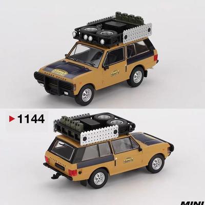 MINIGT 1:64 Range Rover  Camel Cup Livery Alloy Car Model #1144