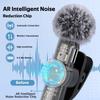 Wireless Lavalier K8 Microphone: 2.4G, Live Recording, Three-Level Noise Reduction, K1 & K9 Models, Small and Versatile.