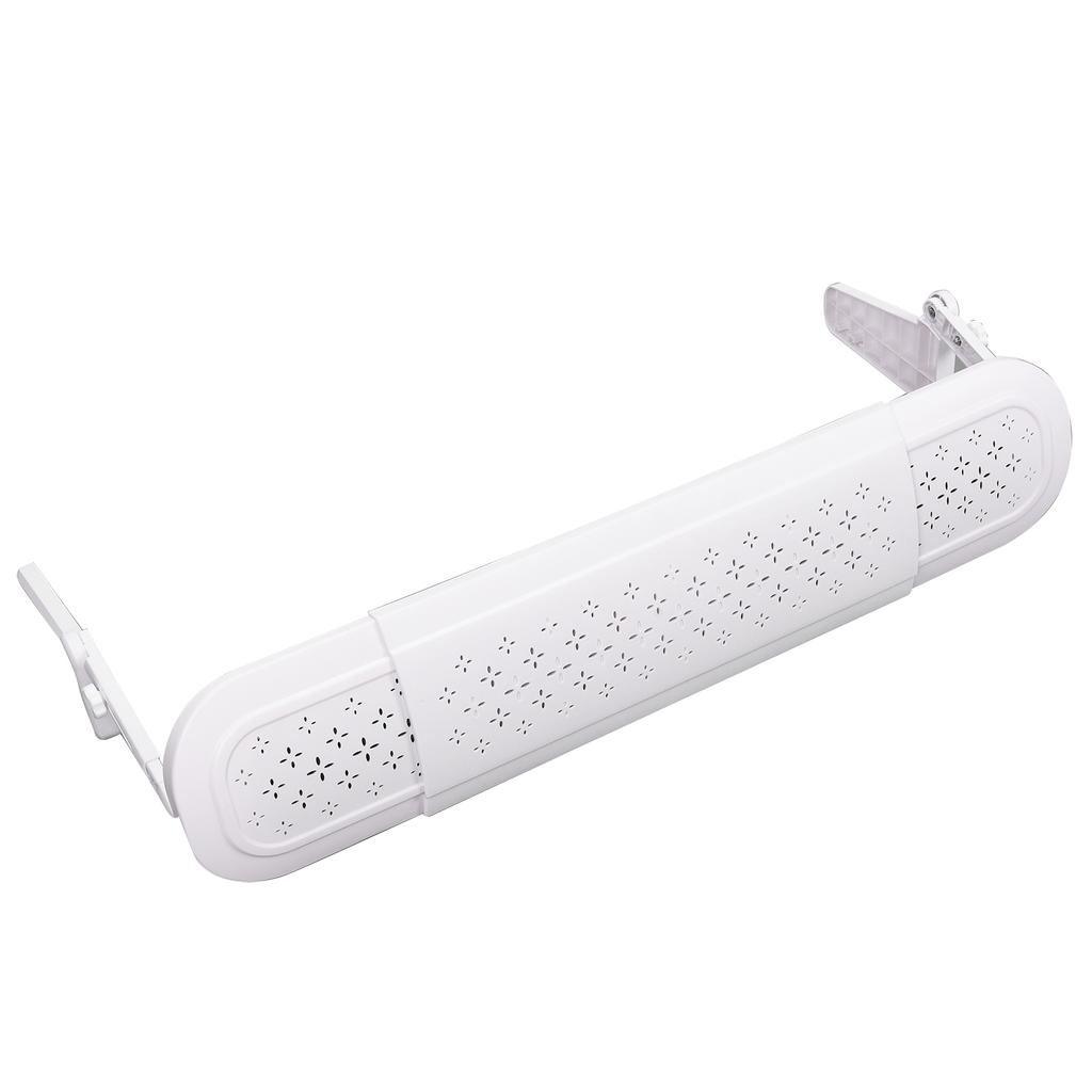 Air Conditioner Windshield Cover 180 Degrees  Adjustable Negative Ion Purification Deflector Baffle 82.4‑107.3cm