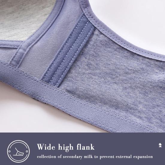 Women Bra Lace Seamless Wide Elastic Strap Solid Color Shockproof Push-up Anti-snagging Mesh Wireless Seamless Yoga Daily Bra