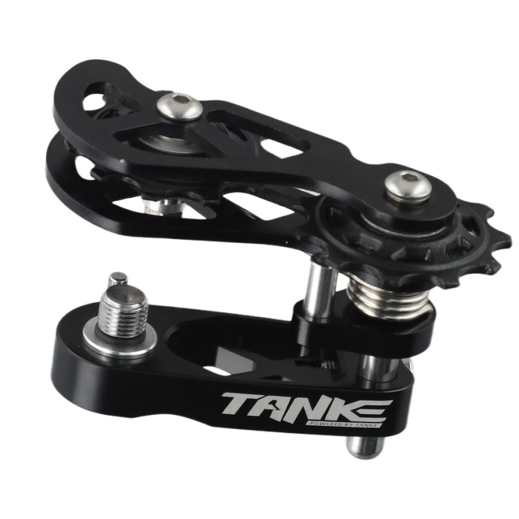 Bike Bicycle Chain Tensioner Chain Guide Floating Pulley Adjust Wheel