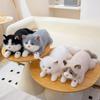 Simulated Cat Plush Doll With Sound Function Children Companion Toy For Kids And Teens Gift