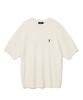 YALE [Cool] Heritage Dan Round Neck Boucle Ss Kint Ivory