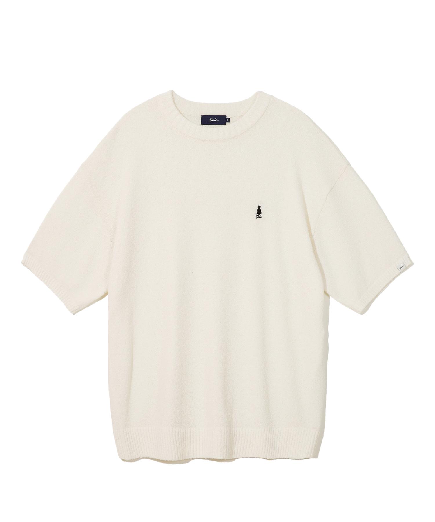 Yale [Cool] Heritage Dan Round Neck Boucle Ss Kint Ivory Ivory/Xl