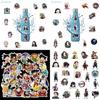 50-piece Unique Japanese Anime "demon Slayer" Graffiti Stickers For Personalizing Luggage Skateboards And Notebooks Durable Stickers