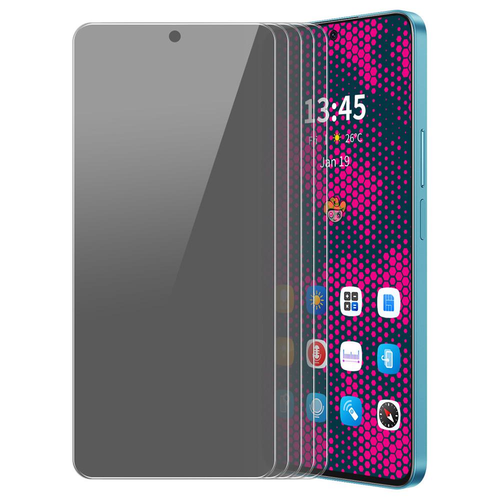 ENKAY HAT PRINCE 5Pcs For Realme C67 4G Anti-Peep Anti-Glare High Aluminium-Silicon Glass Film