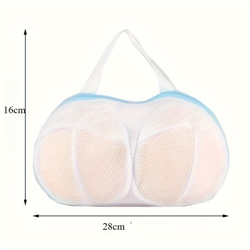 3pcs Bra Washing Bags - Large, Anti-Deformation, Delicate Laundry Bags for Washing Machines | Gray, Blue
