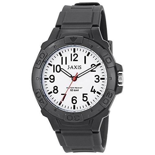 

J-AXIS Colorful Sports Watch AG1329-BK 10 ATM Water Resistant